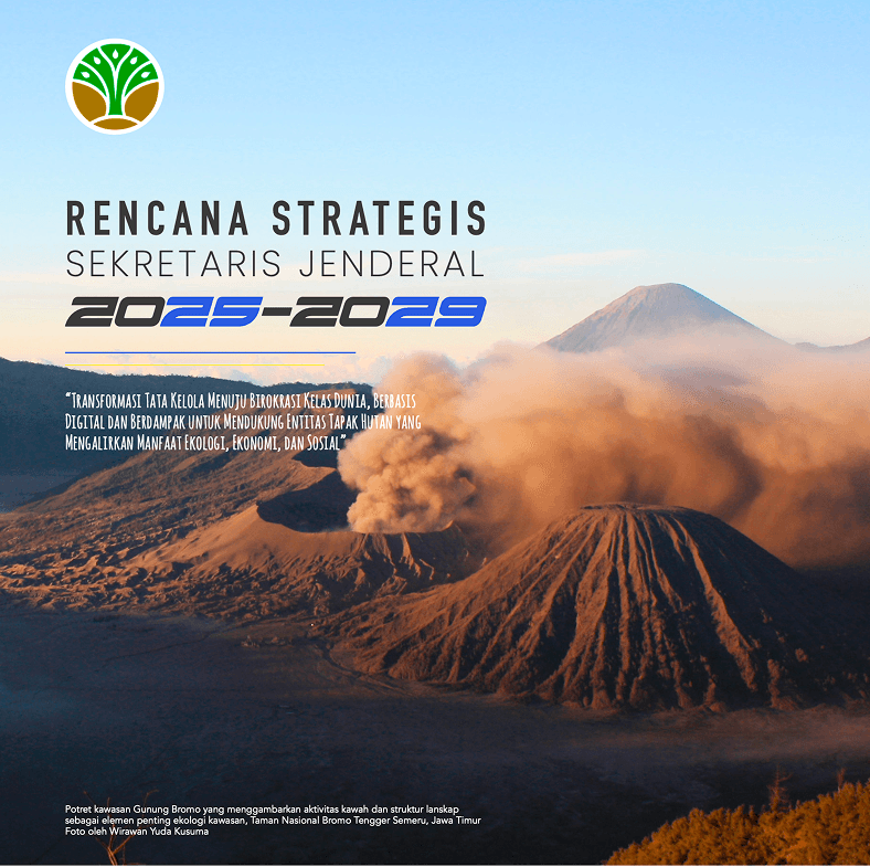 Sampul Rencana Strategis Sekretariat Jenderal 2025 - 2029