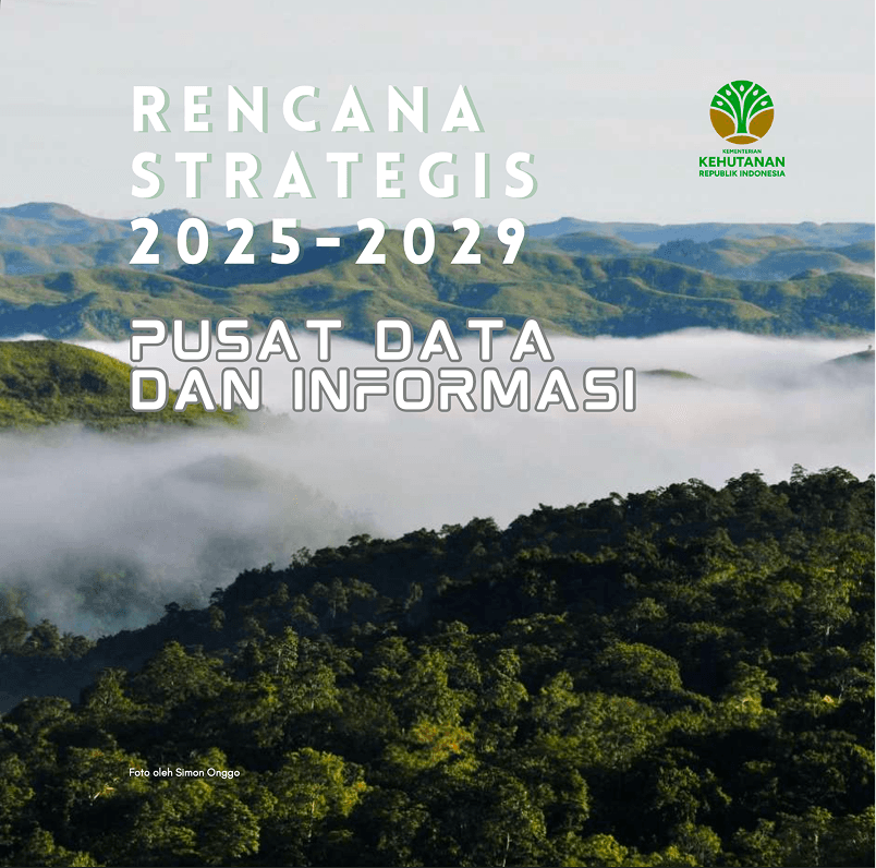 Sampul Rencana Strategis Pusat Data dan Informasi 2025 - 2029