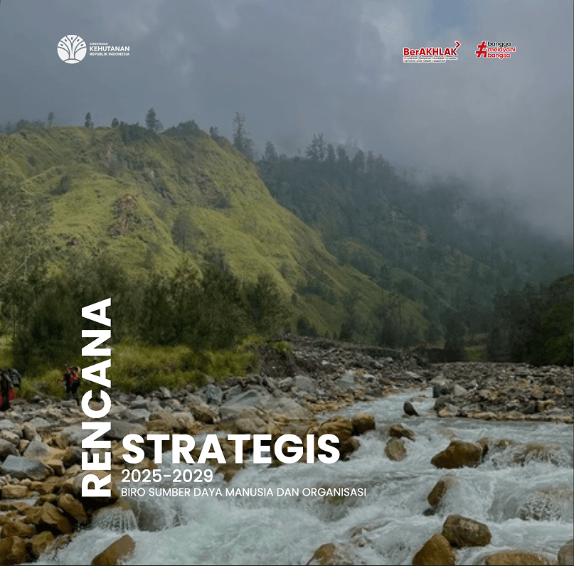 Sampul Rencana Strategis Biro Sumber Daya Manusia dan Organisasi 2025-2029